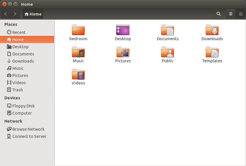 Ubuntu Files 家目錄